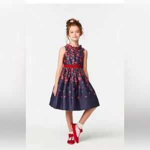 American Girl x Janie and Jack Girls Size 7 Holiday Dress